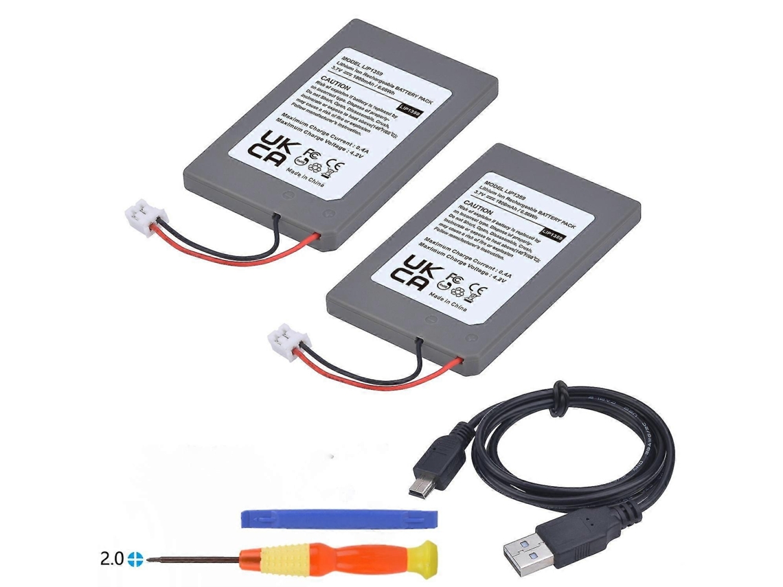 Bateria De 1800mah Para Controle De Ps3 Da Sony Playstation Ps3 Wireless Game Controller, Peça Nº Lip1359 Hengjian