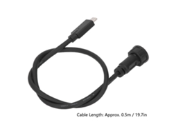 Cabo Usb C Macho Para Macho 0.5m À Prova D'água