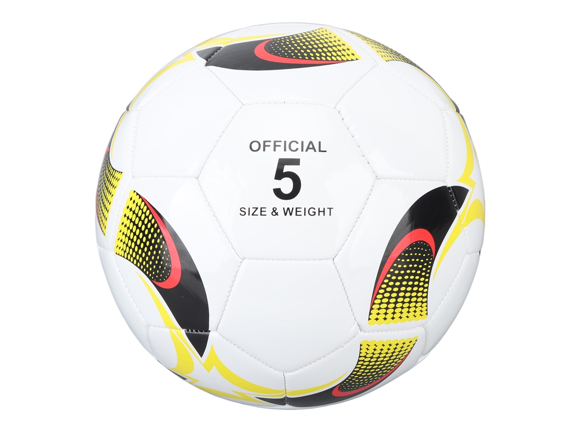 Bola De Futebol Tamanho 5 Pvc Elástica Padrão Para Treinamento Jogo Presente Para Crianças Adultos Branca