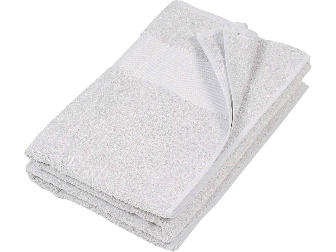 Toalha de Algodão KARIBAN Blanc (Branco-TU)