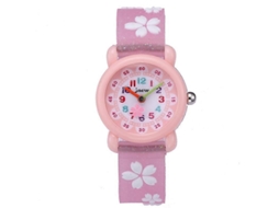 Jnew A335-86195 Relógio Infantil Fofo De Desenho Animado À Prova D'água Com Função De Hora E Movimento De Quartzo