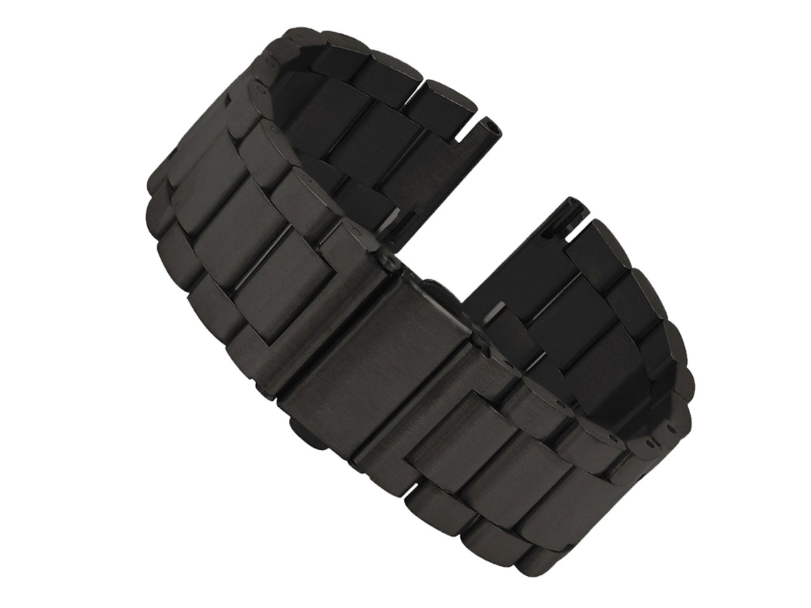 Correa De Reloj Acero Inoxidable 38mm Para Iwatch De Moda Negro