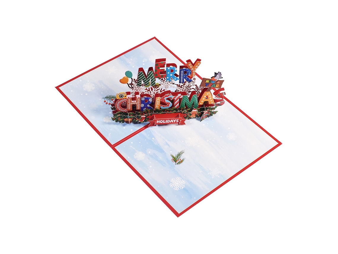 Cartões De Natal Pop Up 3d, Convites Pintados, Cartões Comemorativos, Cartões De Memória Aquaforge