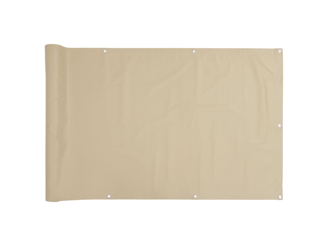Tela de varanda VIDAXL Beige (90x300 cm)