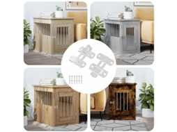 Vidaxl Fechadura De Porta 2 Unid. Prateado 70 X 8 Mm Aço