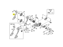 Shimano Xt M780/M786 Gs 10S Interior Pulley Carrier