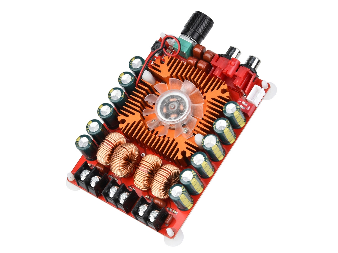 Laxiscreed Tda7498e Amplificador De Áudio Digital De Alta Potência, Estéreo 2 Canais