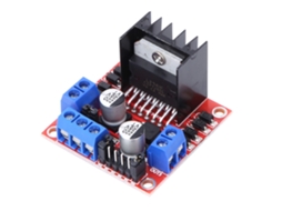 Placa Controladora de Motor L298N Ponte H para Motores Passo a Passo e Robôs S/MARCA