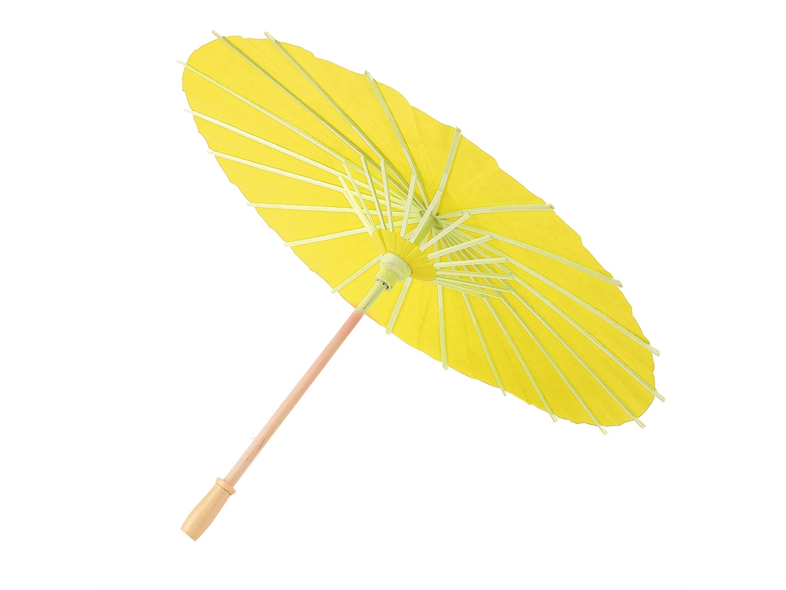 Guarda chuva Branco para Decoração Infantil LAXISCREED (amarelo)