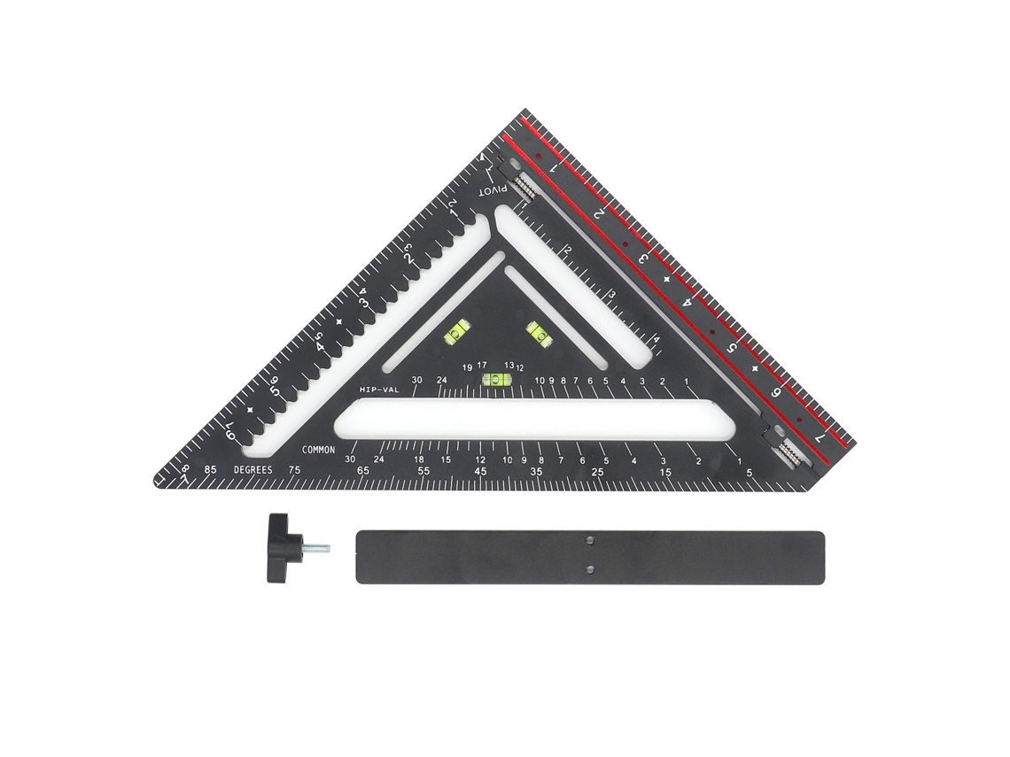Régua de Nível Digital YURU com Protractor e Bolha