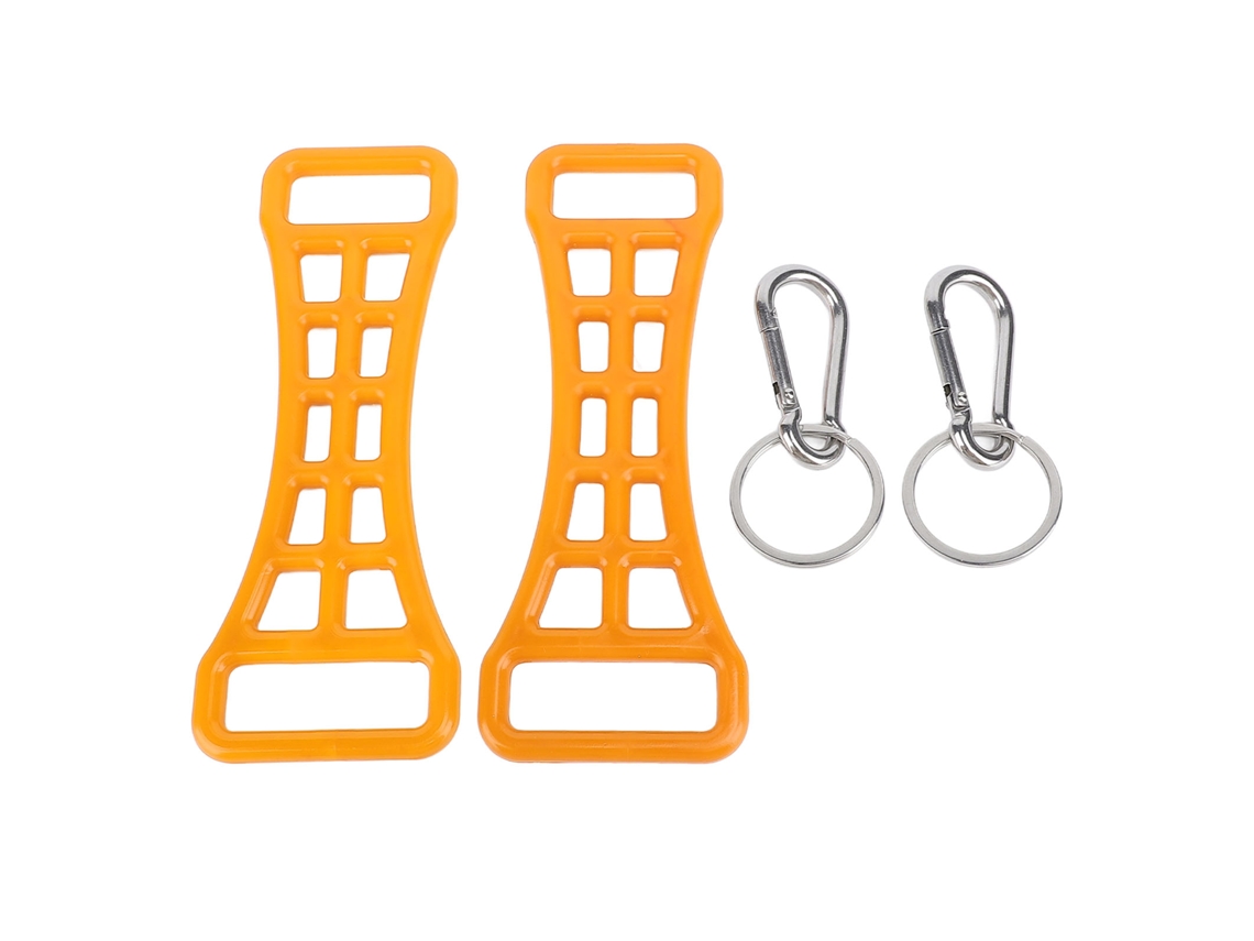 2 Peças Ferramenta Auxiliar Para Fivela De Botas De Esqui Extensor Multifuncional Para Entusiastas De Esqui Amarelo