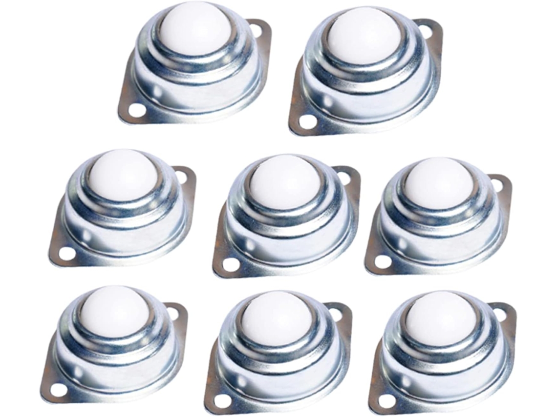 Pacote Com 8 Rodízios Pequenos Para Móveis, Rodízios De Esfera. Aquaforge