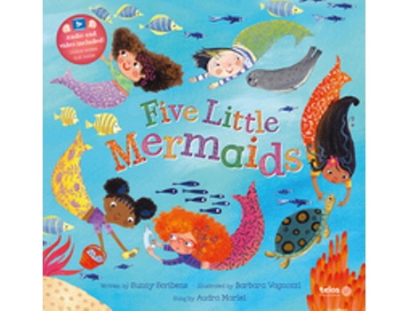 Livro Five Little Mermaids De Sunny Scribens (português Do Brasil)