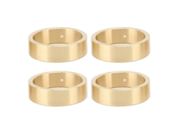 4pcs Anel De Contrapeso Para Aro De Roda Carro Rc Hobbyplus 1/18 4wd Cp18p Diâmetro 1.50in Largura 0.39in