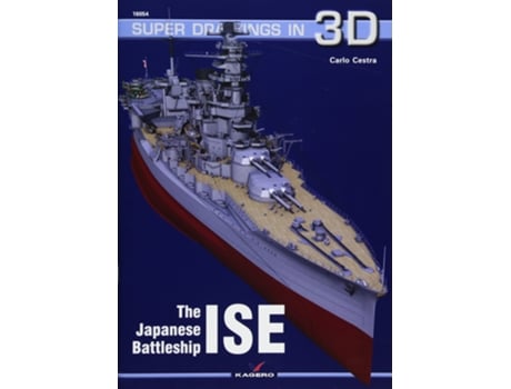 Livro Japanese Battleship Ise de Carlo Cestra (Inglês)