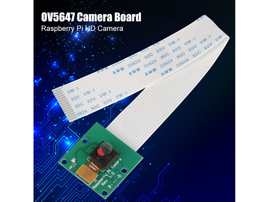 Laxiscreed Câmara Ov5647 Para Raspberry Pi Com Lente De 5mp De Alta Qualidade