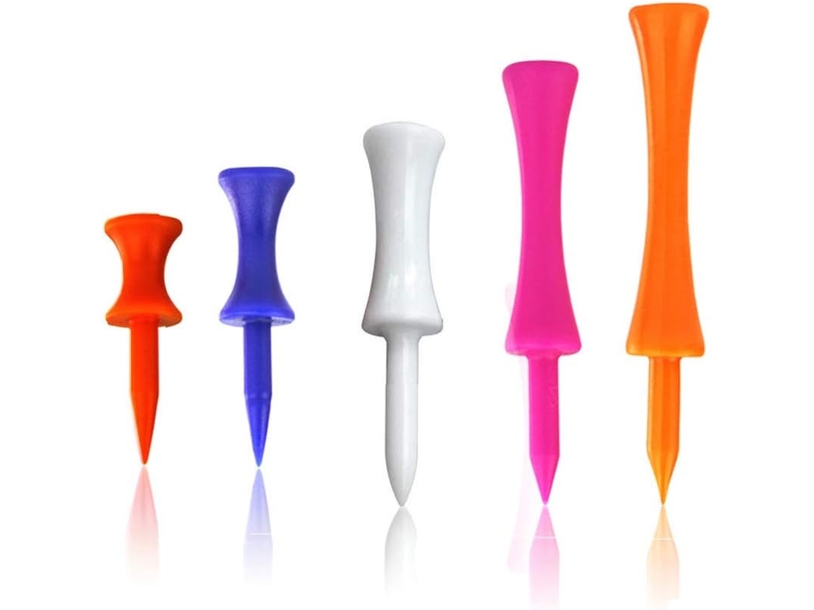 Lurelia Tees De Golfe, Plástico Castle Golf Tees Em Várias Cores E Tamanhos