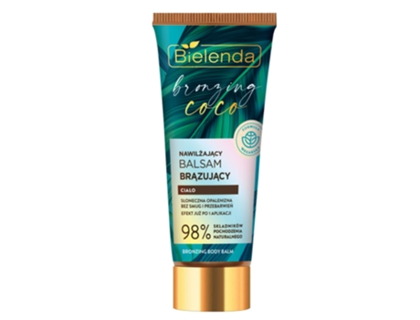 Loção Bronzeadora Corporal Hidratante Coco Bronzing, 200ml Bielenda