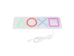 2026 señal Neón Led Regulável Ícone Luz Decoração Parede Usb para Sala Jogos Bar Festa Aniversário