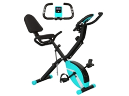 Bicicleta De Exercício Dobrável, 8 Níveis De Resistência Magnética, Design Que Economiza Espaço, Verde