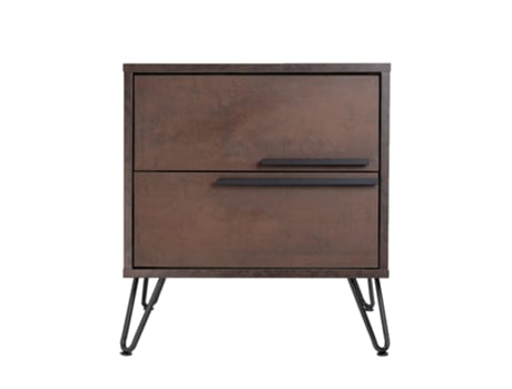 Mesa de Cabeceira EMMA'S BEDROOM (L50 x D37 x H54.7 cm - Melamina)