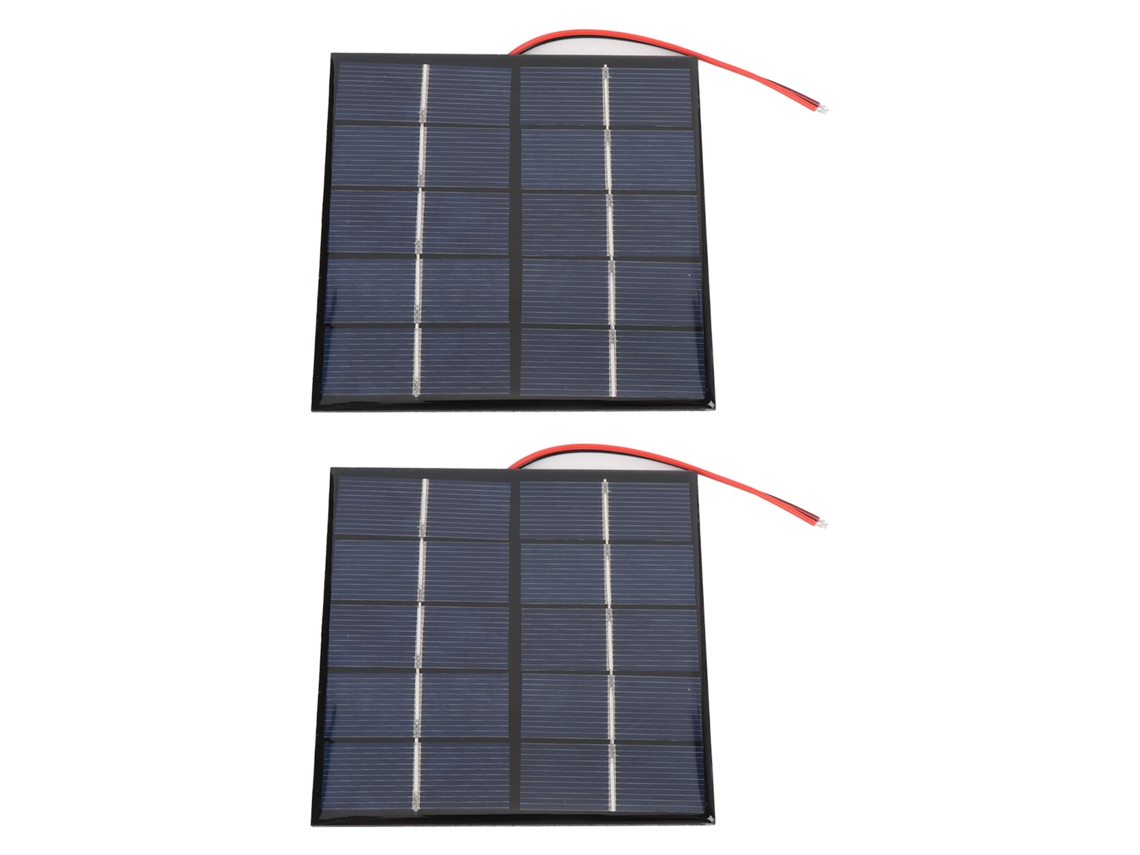 Conjunto 2 Painéis Solares LAXISCREED 1.2w 5v Pequenos