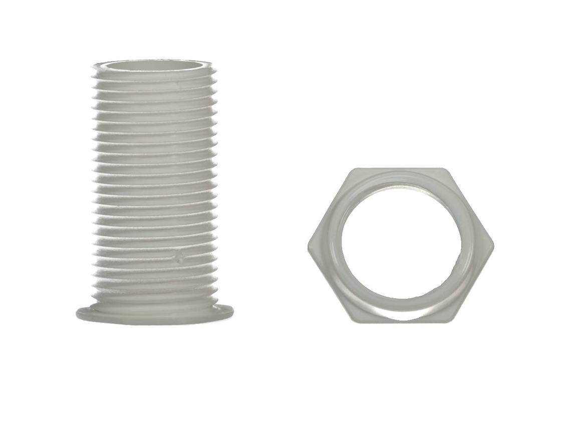 Flange Padrão 22X62 Mm Prateadonuova Rade