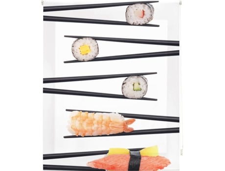 Estore de Rolo HAPPYSTOR Impressão Digital Cozinha HSCC4447 85x250 cm