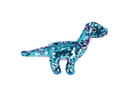 Primerox brinquedo Dinossauro com Lantejoulas Reversíveis de Glitter Pelúcia Presente para Crianças