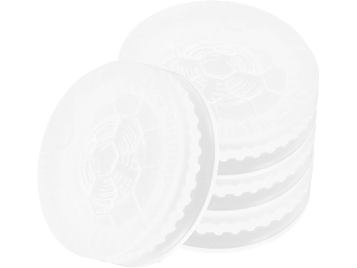 Nuobesty Jogo De 4-protetores Pés Cadeira Antiderrapantes E Grossos Para Piso Madeira, Silenciosos E Ideais Para Casa