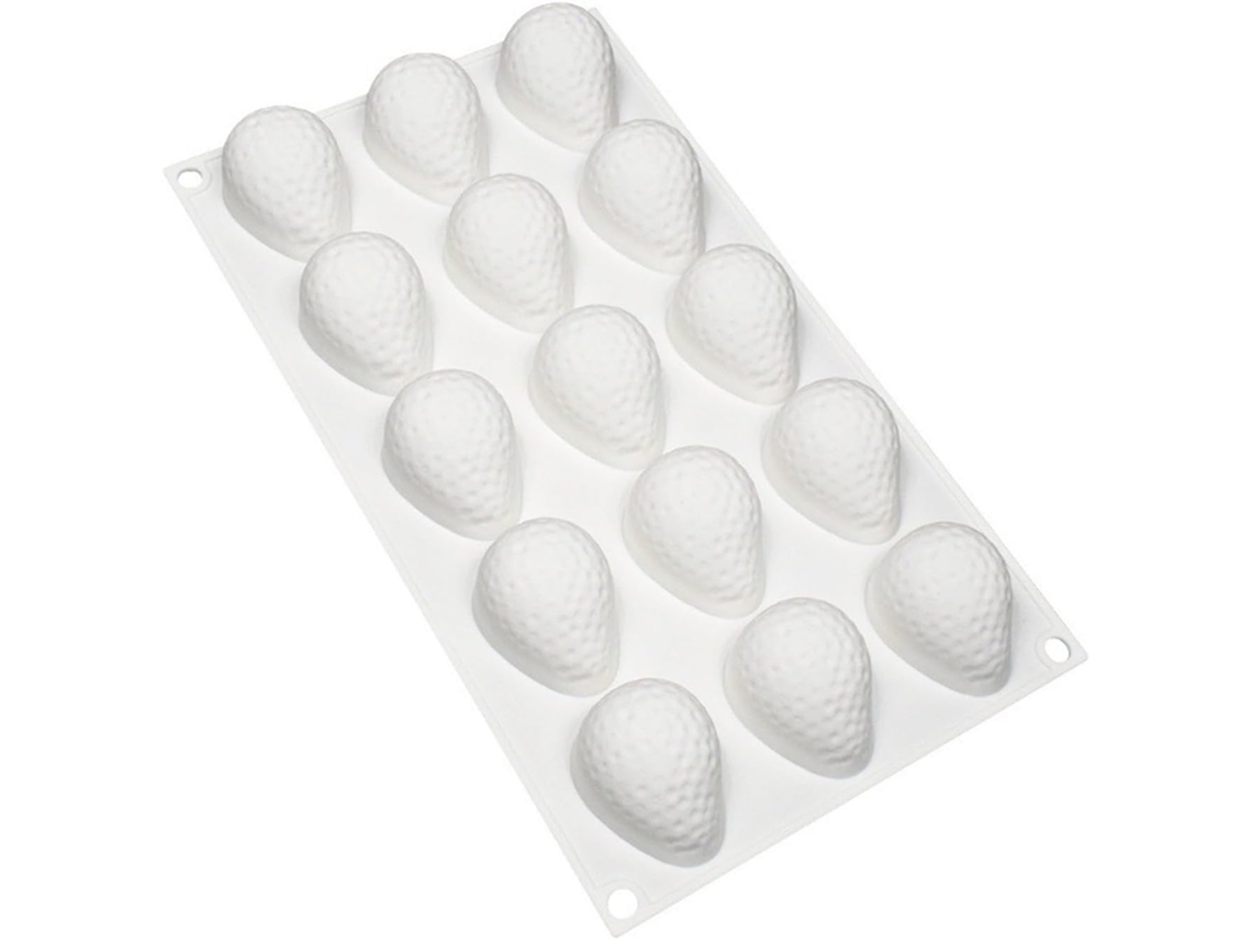 Formas Bolo Com 15 Cavidades, Moldes 3d Bolo Mousse De Morango