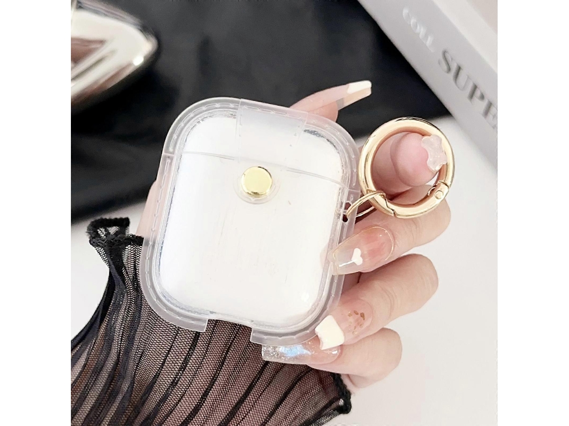 Capa TPU Magnética Transparente para Fones de Ouvido Tws GIECY