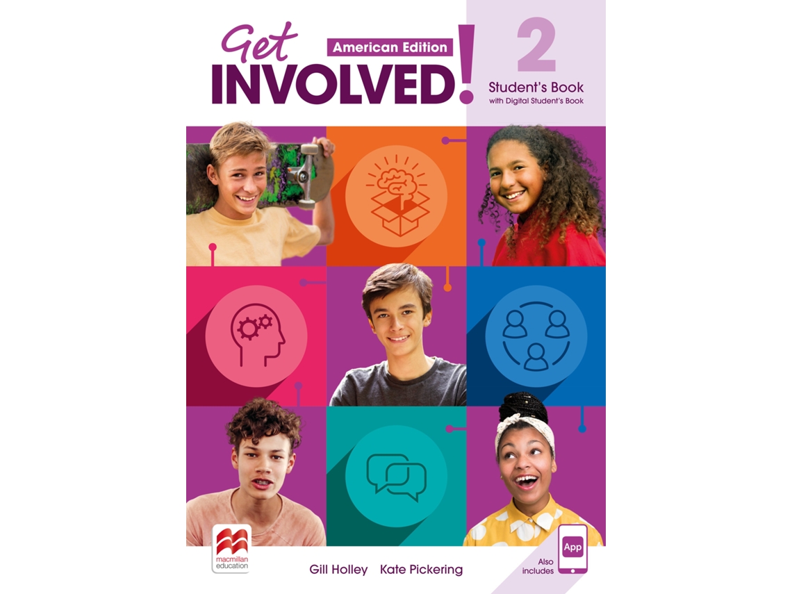 Livro Get Involved! American Edition Students Book App - 2 De Gill Holley (inglês)