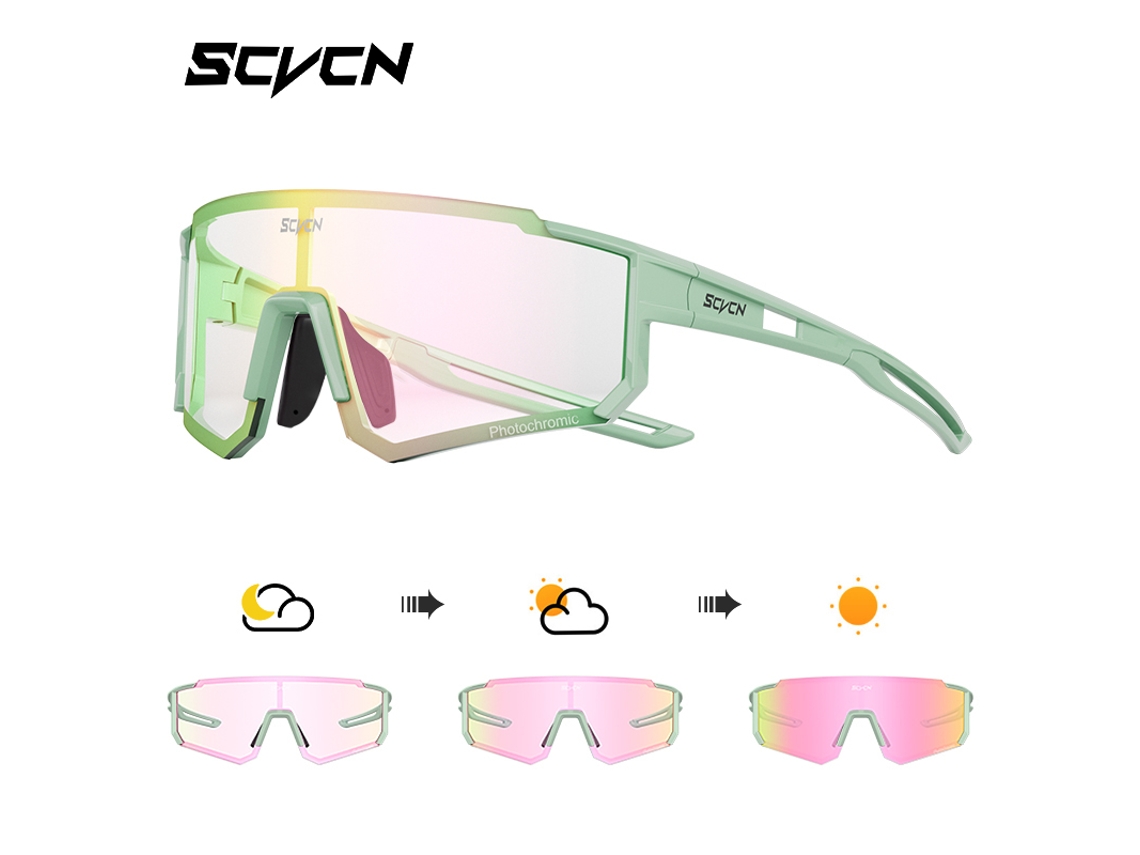 (estilo E2) Óculos Unissex Para Ciclismo, Óculos Esportivos Para Caminhadas, Proteção Uv400.