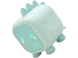 Despertador Eletrônico Healifty, Superfície De Plástico Verde Lisa E Durável, Design De Animais Simples E Elegante Para