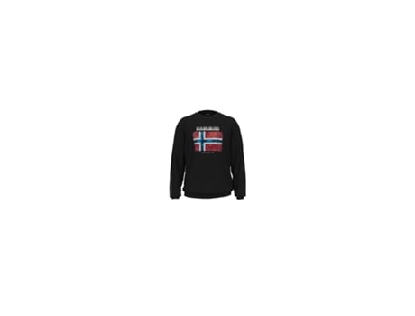 Sweatshirt de Homem NAPAPIJRI Guiro Preto (L)