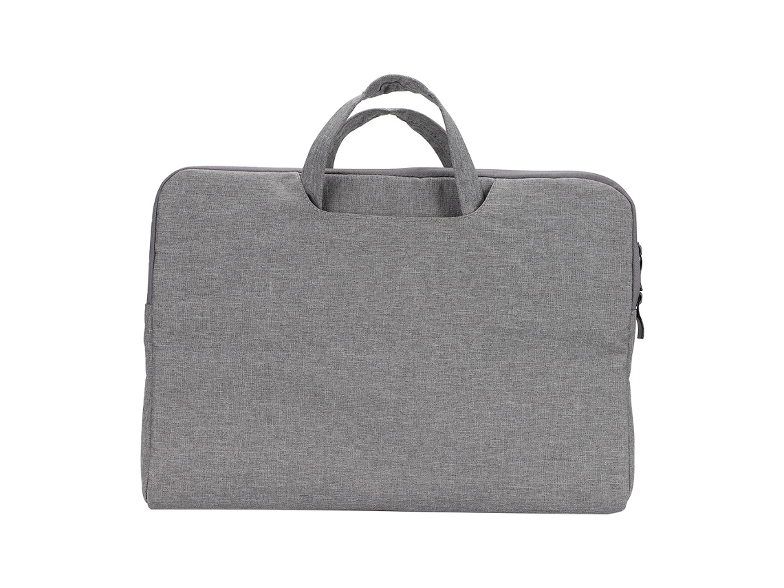 Manga Para Tablet (a Prova D'água E Anti-impacto) Portátil De 14 Polegadas Nylon Empresarial Cinza Claro
