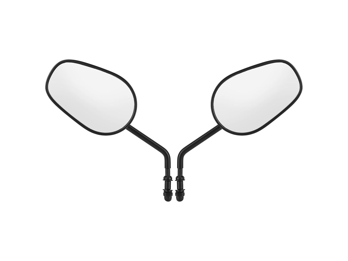 Espelho Retrovisor Em Pares Para Touring Glide 9617 Com Vidro Lateral Na Alavanca Da Barra