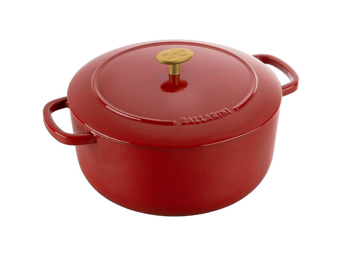 Frigideira BALLARINI Bellamonte Vermelho Marfim Ferro Fundido 26 cm