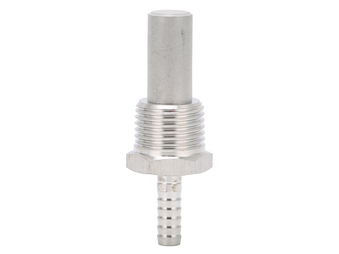 Pedra de Aeração 0.5μm Inox 1/2 Mpt Diffusor Oxigenação para Cerveja Caseira | S/MARCA