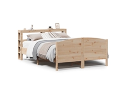 Cama Sem Colchão 120x190 Cm Madeira de Pinho Maciça MAISON EXCLUSIVE