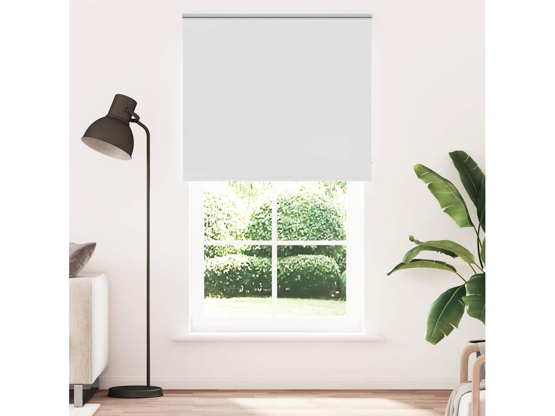 Persiana De Enrolar | Estore De Rolo 130x210 Cm Largura Tecido 126,6cm Poliéster