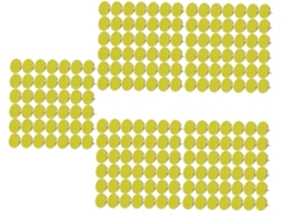 250 Tachinhas Refletoras, Brilhantes E Práticas Para Pendurar,