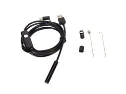Endoscópio Usb 3 Em 1 An100 Borescópio Industrial Impermeável De 8mm Câmera De Inspeção Hd