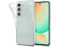 Capa De Cristal Líquido Spigen Para Samsung Galaxy S24 Fe Flexível Com Brilho