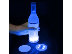 Conjunto De Luzes Led, Acabamento Azul, Para Decoração E Utilização Em Diferentes Ambientes, Formato Prático
