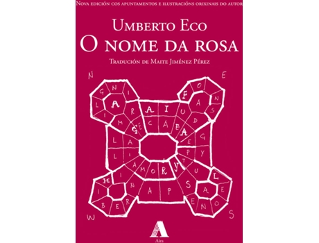 Livro O Nome Da Rosa de Umberto Eco (Galego)