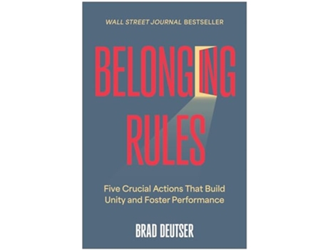 Livro Belonging Rules de Brad Deutser (Inglês - Capa Dura)