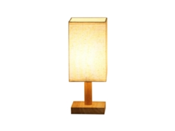 2026 lâmpada de Mesa de Noite Led com Proteção para os Olhos Usb com Toldo de Tela Estilo Minimalista Moderno para Quarto e Estudo Bege e Branco