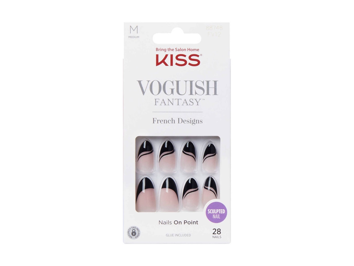 Unhas Postiças Voguish Almond Magnifique Kiss